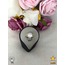 316 L Gold 2 MM Oval Zirkon Baget Ayarlanabilir Çelik Yüzük - HMÇY-0012 || HM-03-00094-12