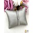 316 L Silver Zirkon Taşlı Detaylı Kelepçe Çelik Bileklik - HMÇB-0007 || HM-03-00097-01