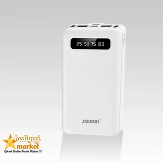 DY-25 10,000 mAh Taşınabilir Şarj Aleti Powebank 2xUsb Ledli || HM-06-00053-02