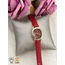 G Sport Polo Çelik İçi Kırmızı Kordonu Kırmızı Yuvarlak Kol Saati-HMKS-0010 || HM-03