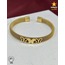 316 L Paslanmaz Gold Hasır Kelebek Model Çelik Kelepçe Bileklik - HMÇB-0017 || HM-03-00102-01