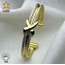 316 L Düğüm Model Çelik Kelepçe Bileklik - HMÇB-0010 || HM-03-00099-01