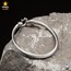 316 L Paslanmaz Silver Burgu Unisex Çelik Bileklik ve Yüzük Seti - HMÇB-0018 || HM-03-00102-02