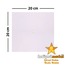 Kişiye ve Kurumlara Özel 20 cm x 20 cm ADF Kare Duvar Saati || HM-03-00127-01