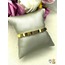 316 L Gold Kalpli Aşk Kelepçe Çelik Bileklik - HMÇB-0022 || HM-03-00104-01