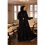 Kupra nakışlı abaya