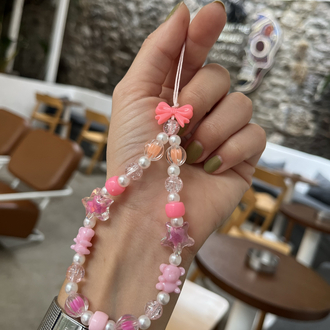 • BEADED CHARM | PINK2