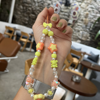 • BEADED CHARM | YELLOW