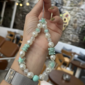 • BEADED CHARM | TURQUOISE