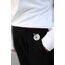 Hello White Artist Broche