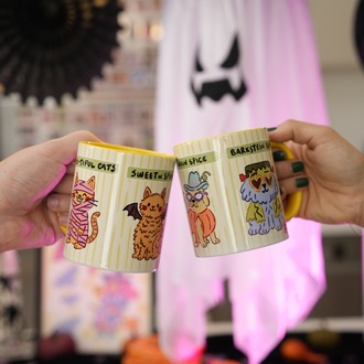 HALLOWEEN DOGS KUPA