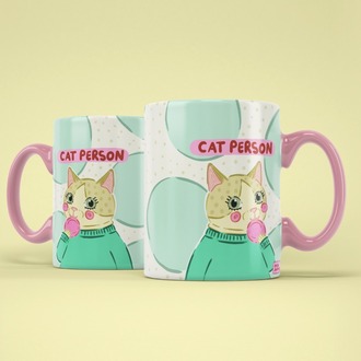CAT PERSON KUPA