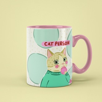 CAT PERSON KUPA