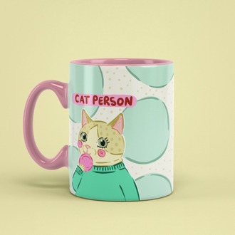 CAT PERSON KUPA