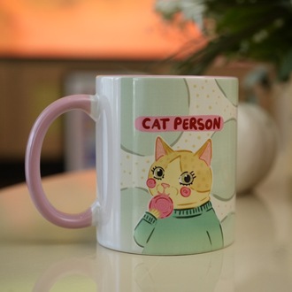 CAT PERSON KUPA