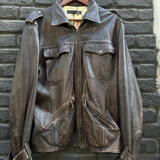 Vintage Just Cavalli Deri Ceket