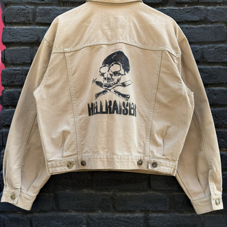 Hellraiser Vintage Denim Ceket