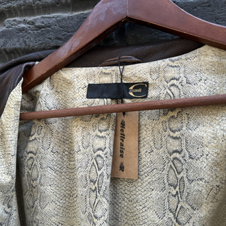 Vintage Just Cavalli Deri Ceket