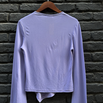 Vintage Made in Italy Transparan Bluz