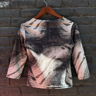 Vintage Paris Crop Bluz