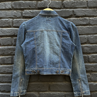 Vintage Crop Kot Ceket