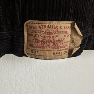 Vintage Levis Kadife Ceket