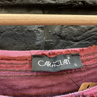 Vintage İşlemeli Pembe Bluz