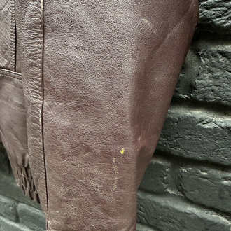 Vintage Bomber Deri Ceket