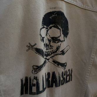Hellraiser Vintage Denim Ceket