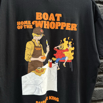 One Piece Burger King T-Shirt