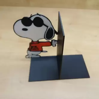 Snoopy Çok Renkli Kitap Tutucu