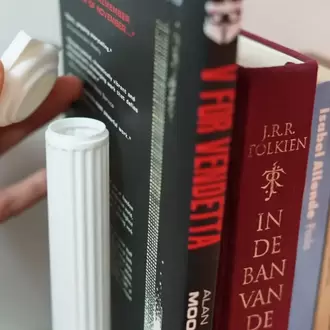 Bölmeli Roma Sütunu Kitap Tutucu