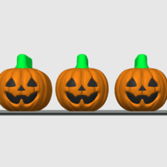 25 Adet Mini Halloween Balkabağı