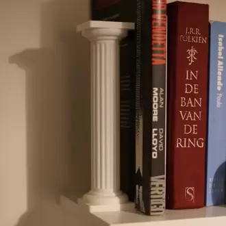 Bölmeli Roma Sütunu Kitap Tutucu