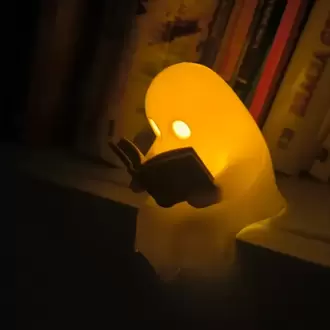Kitap Okuyan Ledli Hayalet
