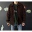 Dexmod vintage unisex nubuk deri ceket 