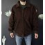 Dexmod vintage unisex nubuk deri ceket 