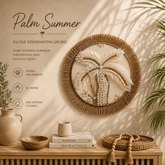 HESTIA PALM SUMMER WALL DECOR