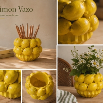 Hestia Lemon Vazo