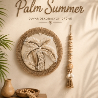 HESTIA PALM SUMMER WALL DECOR