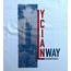 Lycian Way / "Gelidonya" - Unisex Kısa Kol T-Shirt - BEYAZ
