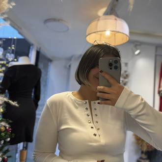 Çıtçıtlı Bluz