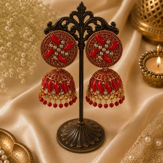 Jhumka küpe