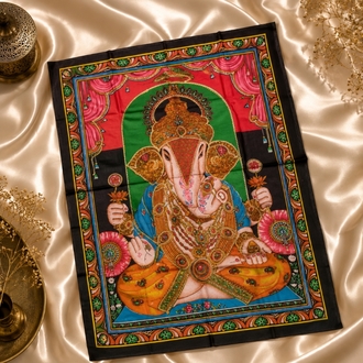 Ganesh pullu Pano örtüsü 135 e 85 cm 