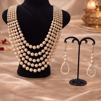 Uzun İnci Set 