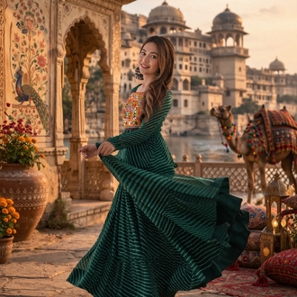 Rajasthani anarkali