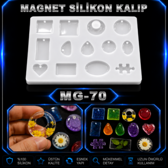 MG 70 SİLİKON MAGNET KALIBI