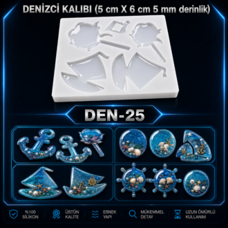 GEMİ SİLİKON KALIBI DEN-25