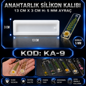 KİTAP AYRAÇ SİLİKON KALIBI KA-9