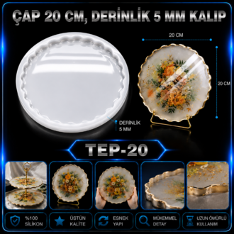TEP-20 TEPSİ SİLİKON KALIBI